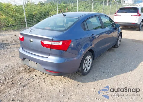 2016 Kia Rio Lx z USA, uszkodzony, nr VIN KNADM4A35G6660593